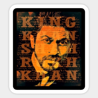 Shahrukh Khan design Sticker